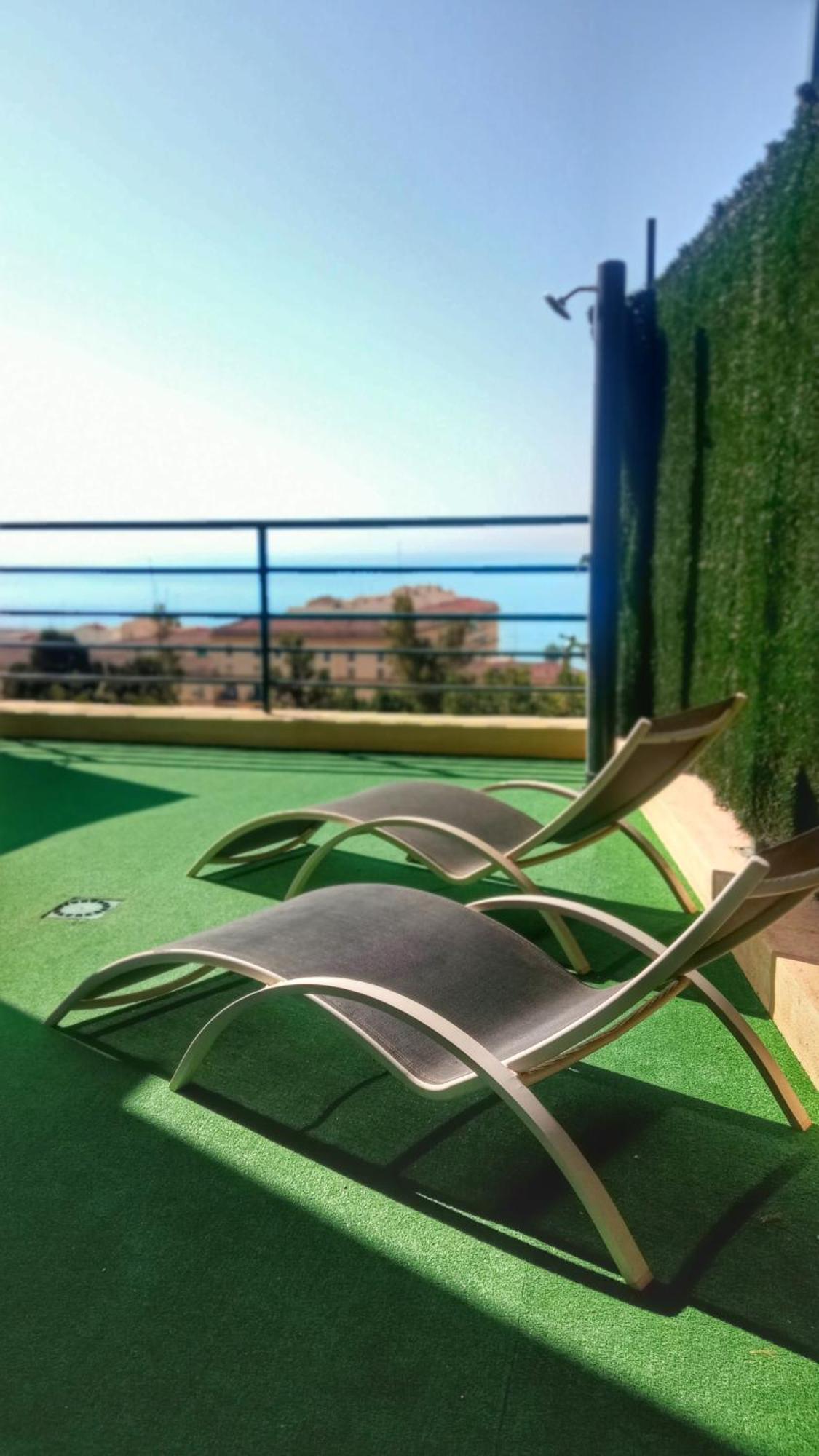 מאלגה Sunshine Apartments Vistas Al Mar מראה חיצוני תמונה